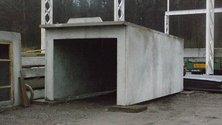 garaże betonowe żelbetowe
